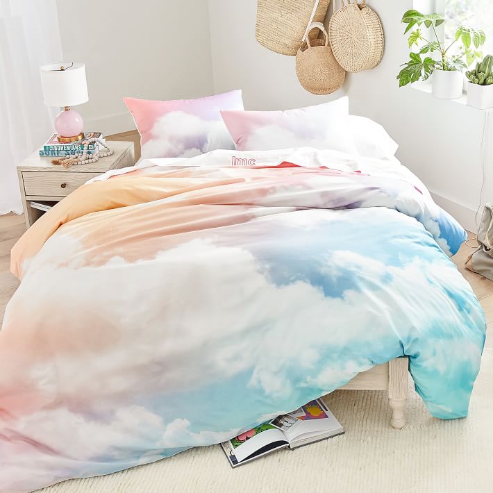Pottery barn on sale rainbow duvet
